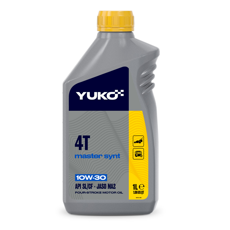Олива моторна YUKO MASTER SYNT 4T 10W-30
